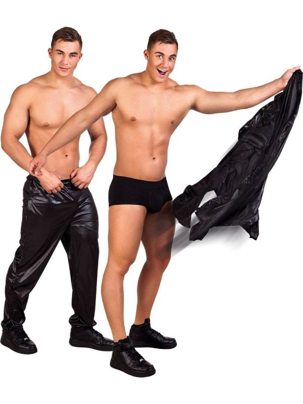 Zwarte Nepleren Stripperbroek