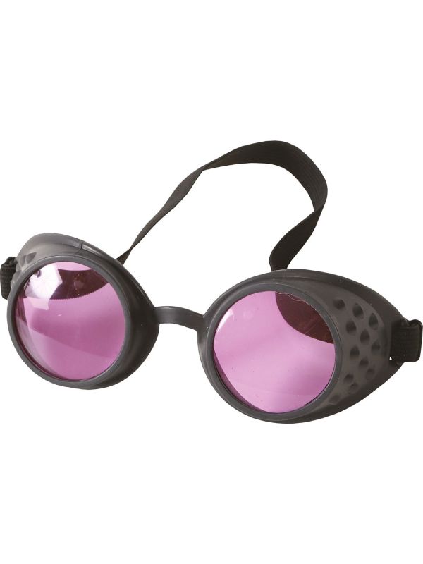 Zwarte Ouderwetse Pilotenbril