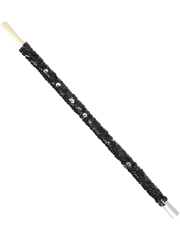 Zwarte Pailletten Sigarettenhouder