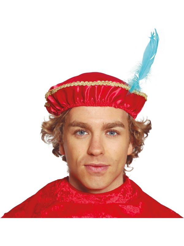 Zwarte Piet Muts Rood