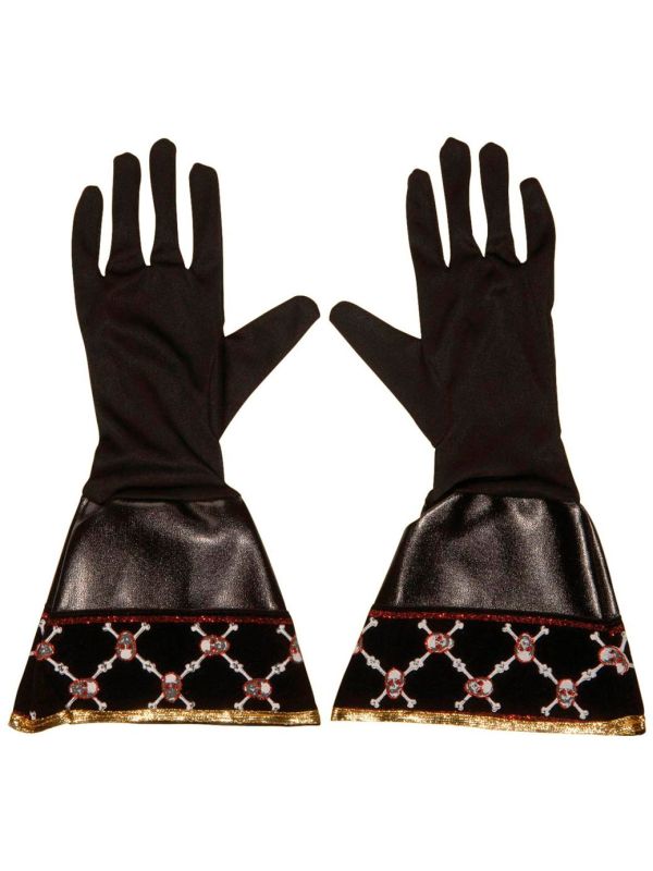 Zwarte Piraten Handschoenen