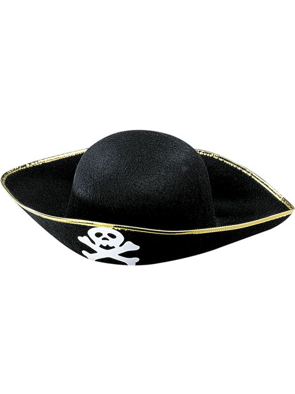 Zwarte Piratenhoed