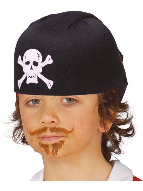 Zwarte Piratenmuts Kind