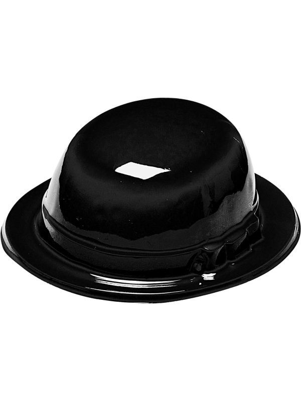 Zwarte Plastic Bolhoed