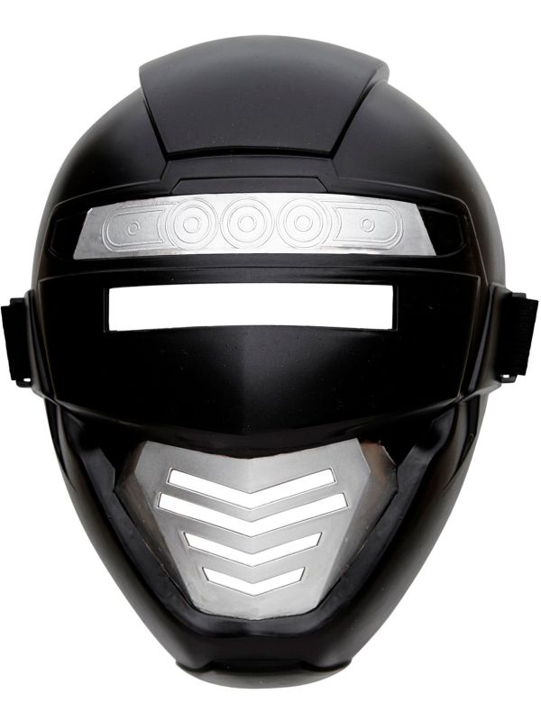 Zwarte Robot Masker