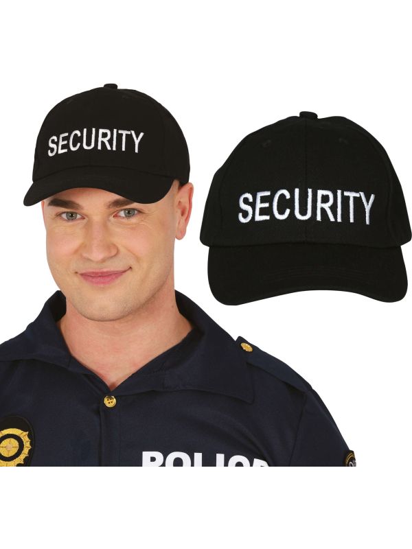 Zwarte Security Cap
