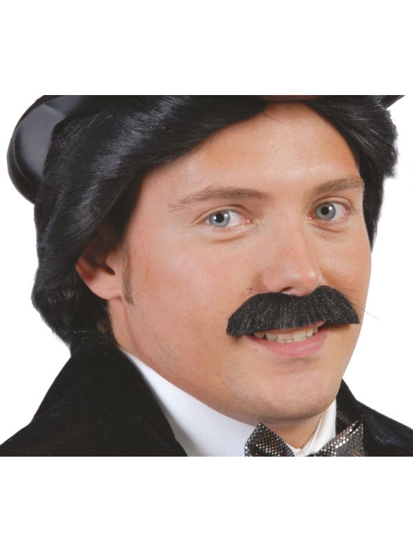 Zwarte Showbizz Snor