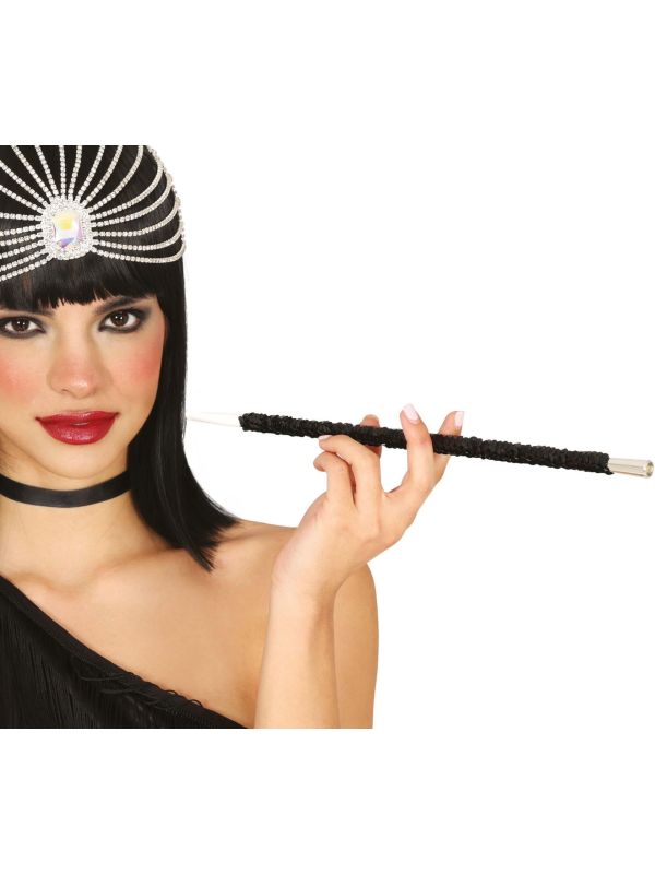 Zwarte Sigarettenhouder 20's Retro