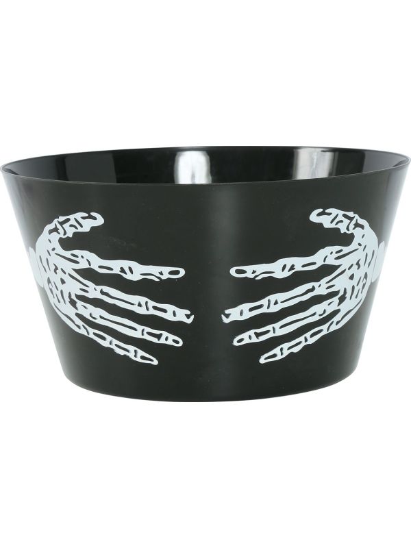 Zwarte Skelet Schaal