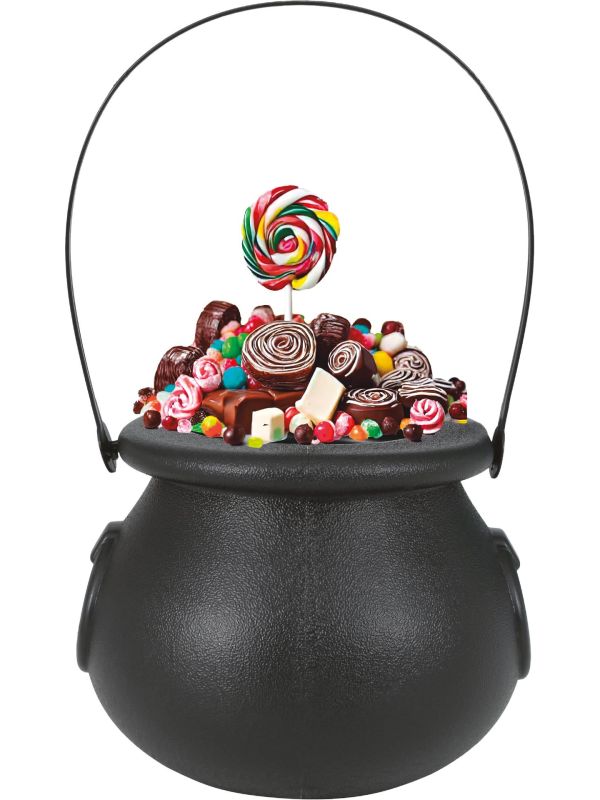 Zwarte Snoep Heksenketel Halloween