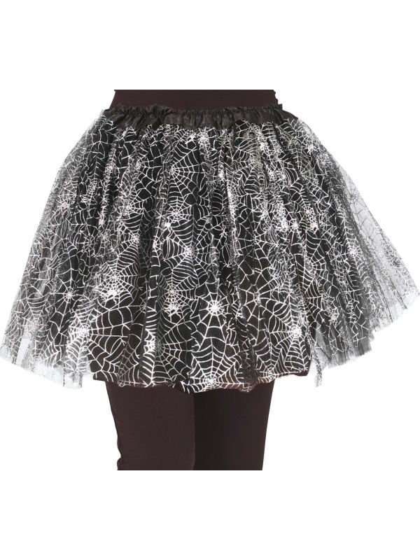 Zwarte Spinnenweb Tutu Kinderen