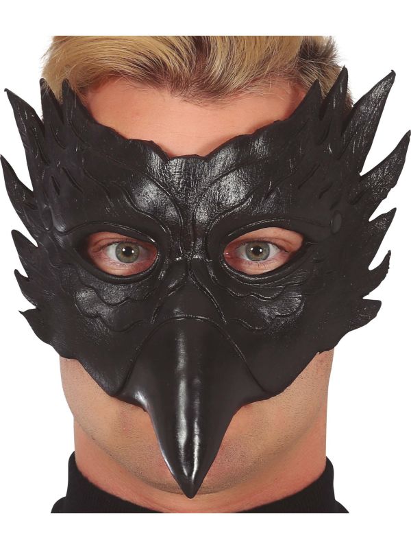 Zwarte Uil Masker Halloween