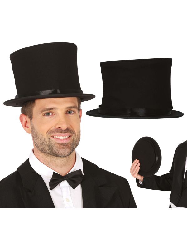 Zwarte Victoriaanse Vouwhoed