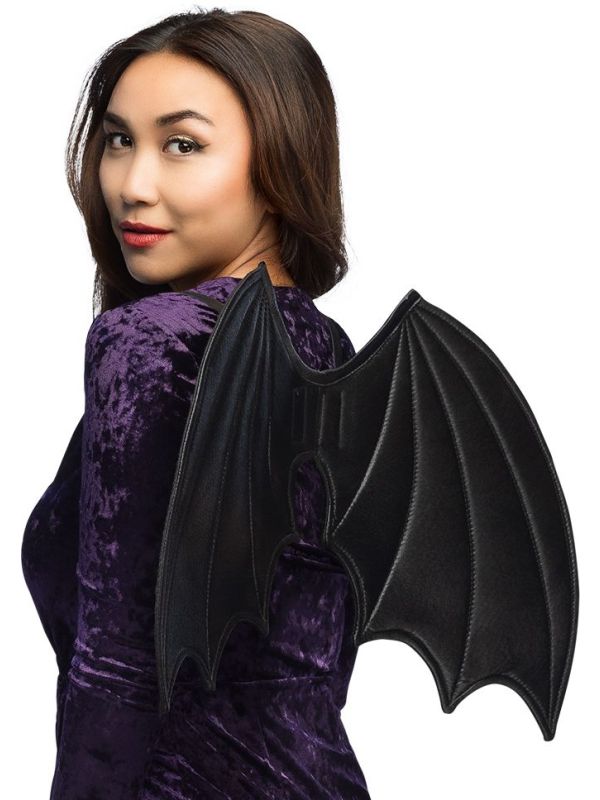 Zwarte Vleermuisvleugels Halloween