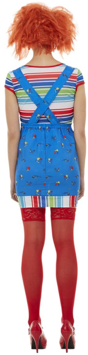 Blauw Chucky Kostuum Meisjes Carnavalskleding Nl