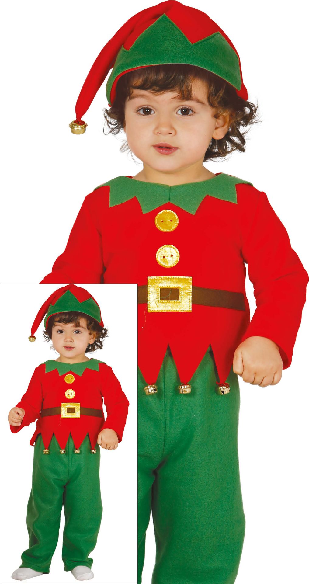 Kerstelf Baby Pak Carnavalskleding Nl