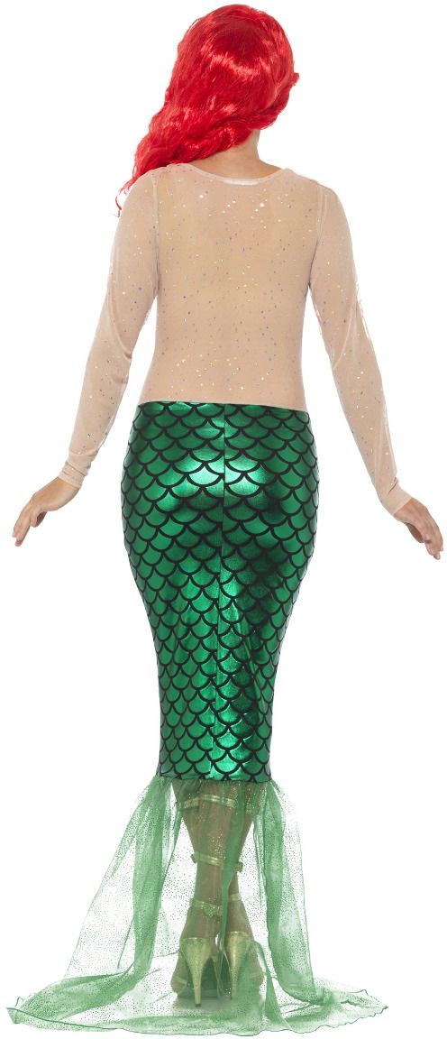 Sexy Zeemeermin Kostuum Groen Carnavalskleding Nl