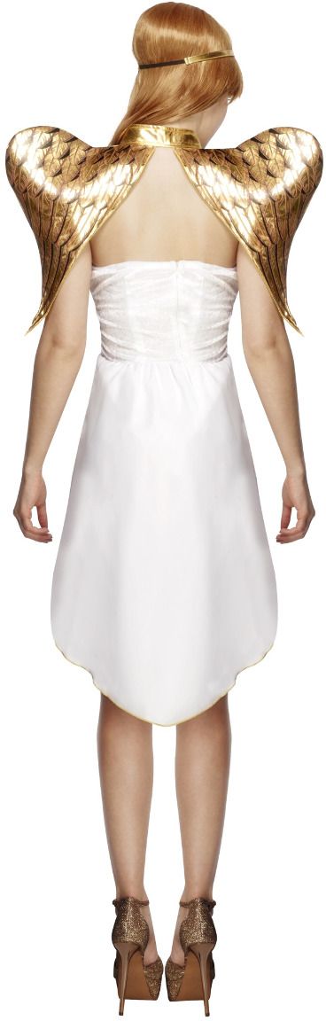 Wit Goude Engellen Kostuum Carnavalskleding Nl