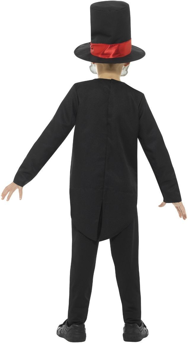 Zwarte Dag Van De Doden Kostuum Jongens Carnavalskleding Nl