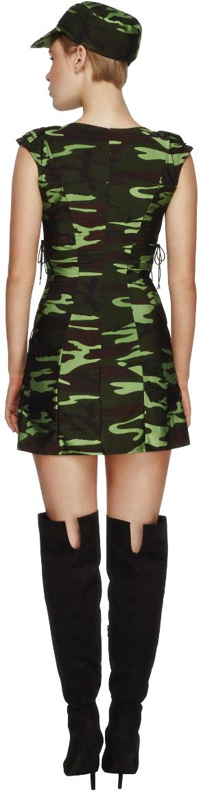 Camouflage Dames Leger Jurkje Carnavalskleding Nl