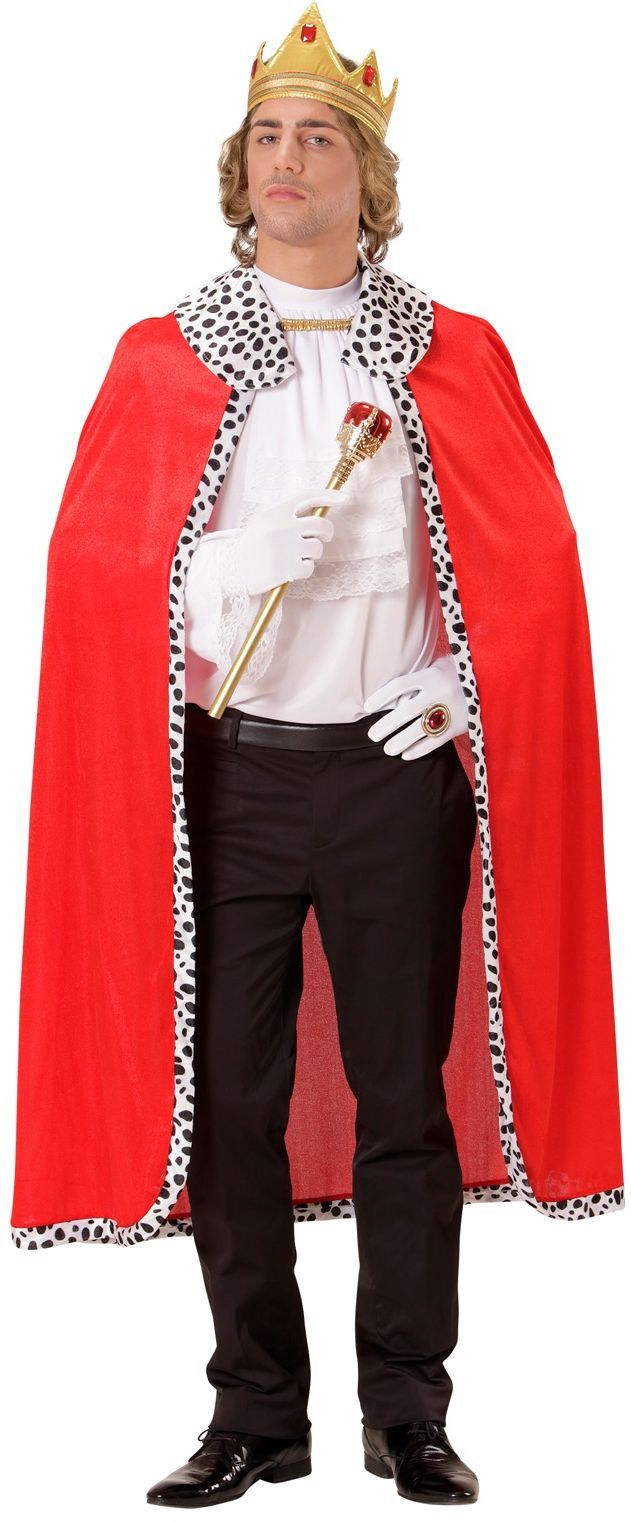 Rode Koningsmantel En Kroon Carnavalskleding Nl