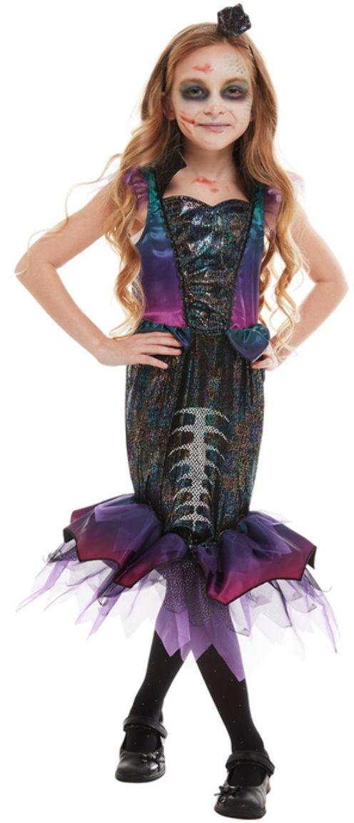 Skelet Zeemeermin Kostuum Meisjes Carnavalskleding Nl