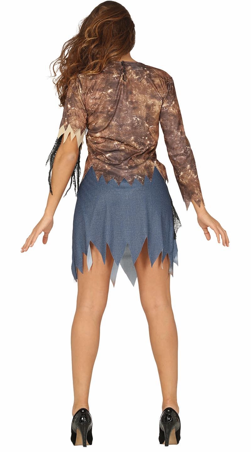 Zombie Kostuum Dames Carnavalskleding Nl