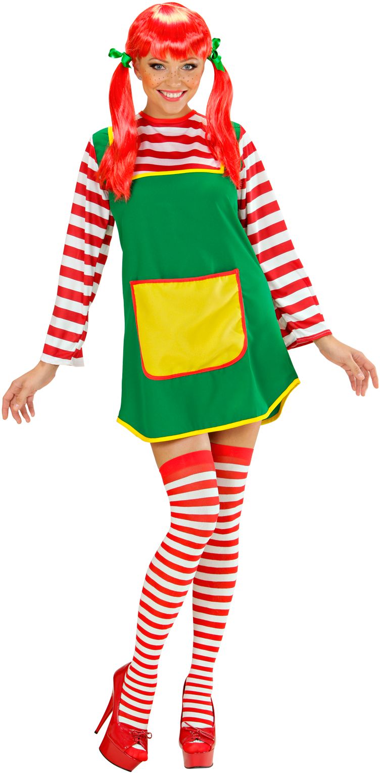 Pippi Langkous Kostuum Kopen Shop Nu Carnavalskleding Nl