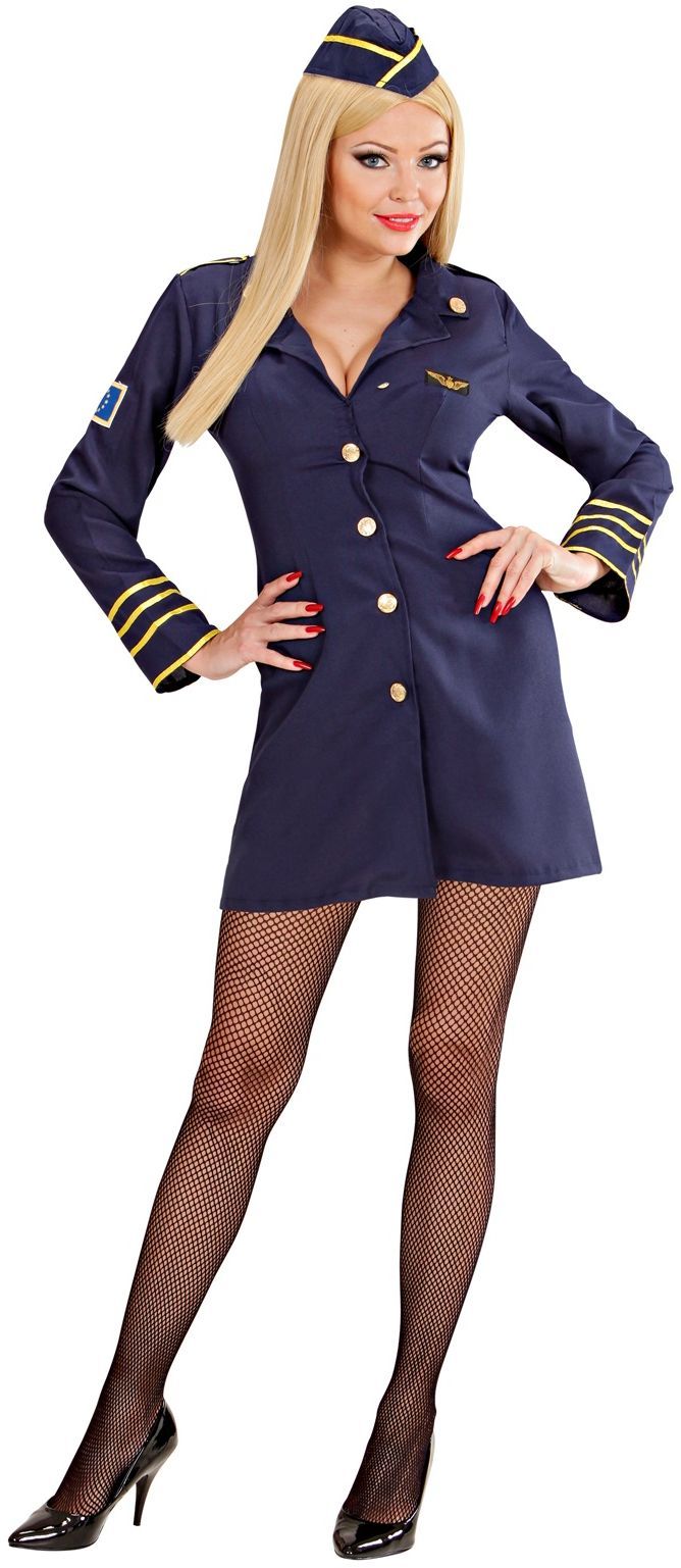 Stewardess Kostuum Kopen Shop Nu Carnavalskleding Nl