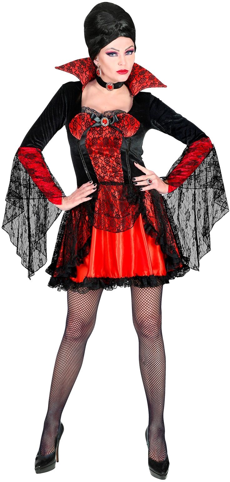 Nieuw Enge Vampier jurk dames | Carnavalskleding.nl AF-82