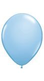 10 Lichtblauwe Metallic Ballonnen 30cm
