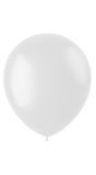 100 Ballonnen Coconut White Mat 33cm