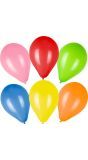 100 Ballonnen Latex Meerkleurig