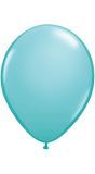 100 Carribean Blauwe Ballonnen 13cm