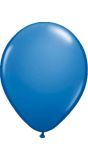 100 Donkerblauwe Metallic Ballonnen 30cm