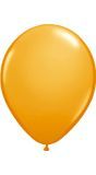 100 Oranje Metallic Ballonnen 30cm