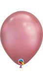 100 Roze Chroom Ballonnen 28cm