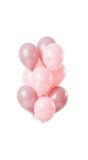 12 Ballonnen Elegant Lush Blush 18 Jaar 30cm