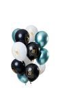 12 Ballonnen Jubileum 50 Jaar 30cm