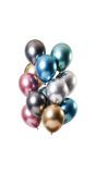 12 Ballonnen Mirror Effect Treasures 33cm