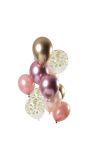 12 Feestelijke Ballonnen Golden Blush 30cm