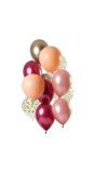 12 Feestelijke Ballonnen Rich Ruby 30cm