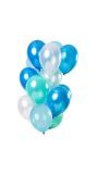 15 Ballonnen Blue Azure Metallic 30cm