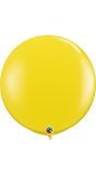 2 Citroen Gele Ballonnen Xl 90 cm