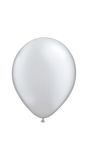 20 Zilveren Metallic Ballonnen 13cm