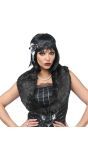 20's Flapper Accessoires Vrouwen Zwart
