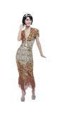 20's Flapper Jurk Dames Goud
