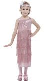 20's Meisjes Kostuum Roze