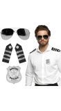 3-Delig Special Politie Accessoires Set