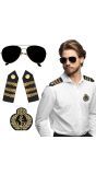 3-Delige Kapitein Accessoire Set